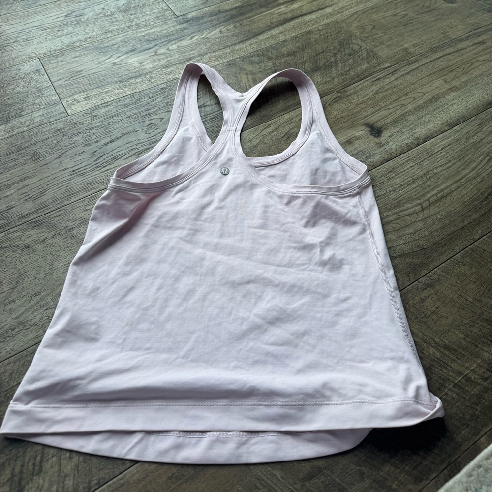 lululemon athletica Light Pink Racerback Tank Top